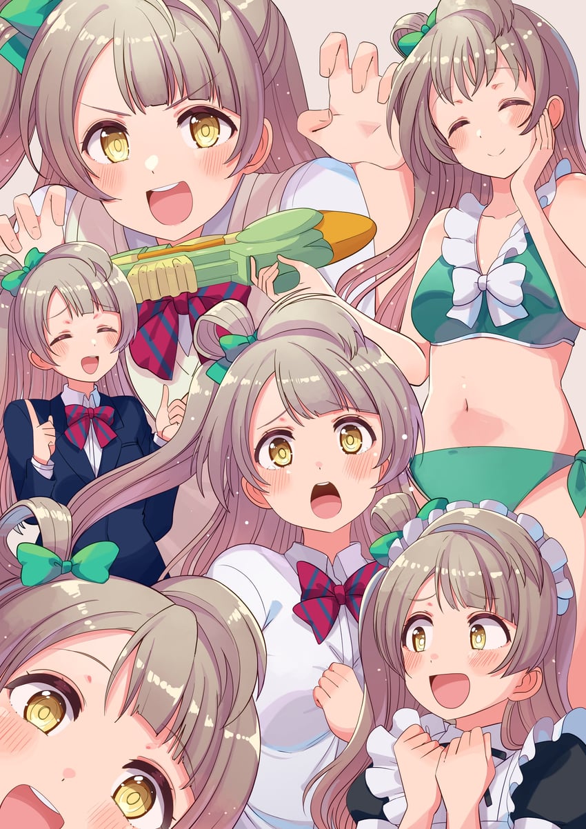 minami kotori (love live! and 1 more) drawn by cream_(nipakupa)