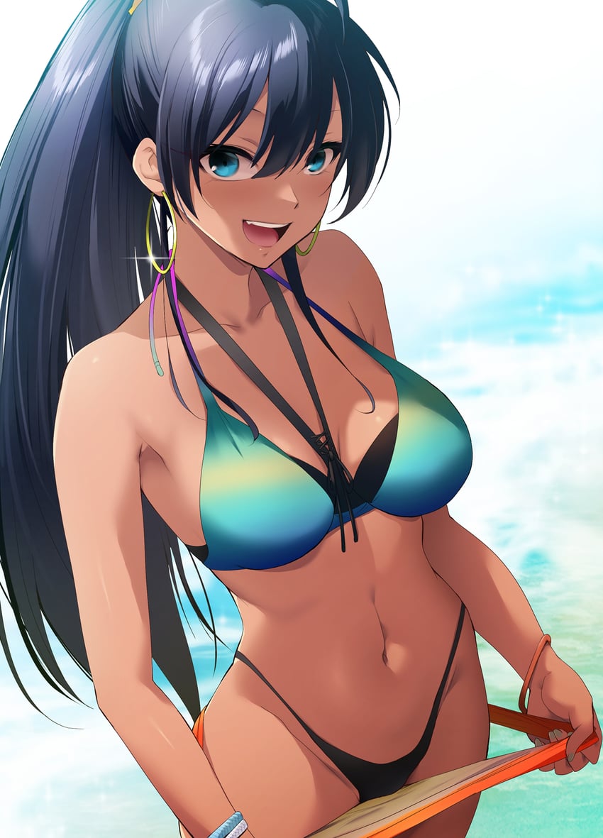 ganaha hibiki (idolmaster and 2 more) drawn by kaiga