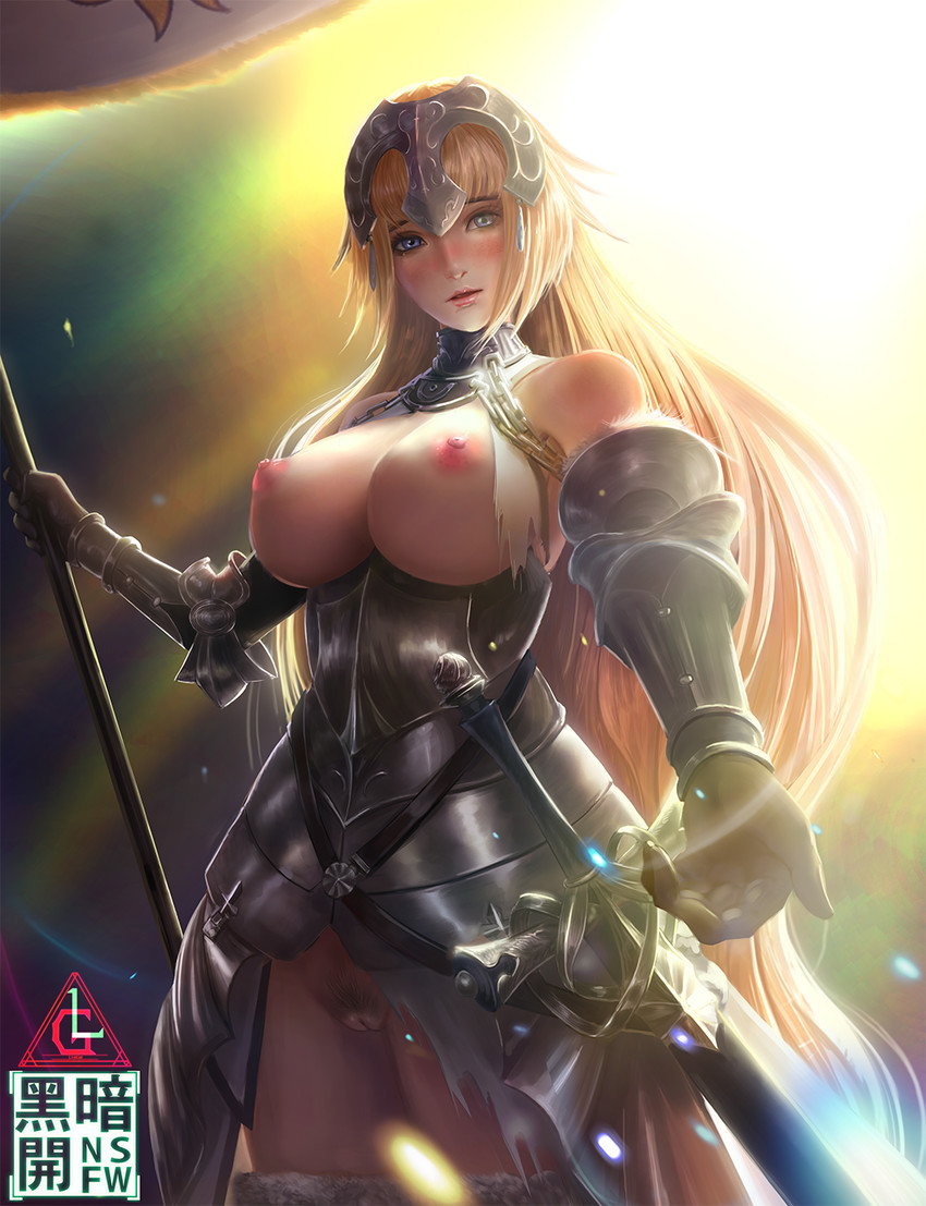 jeanne d'arc (fate and 2 more) drawn by limgae