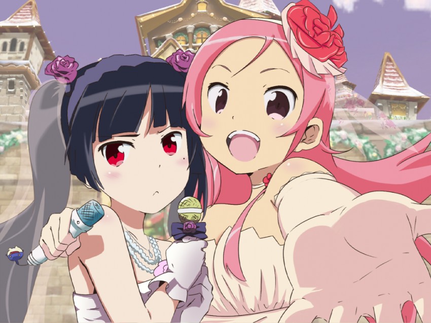 kooh and lucia (ore no imouto ga konna ni kawaii wake ga nai and 1 more) drawn by hiiiigo