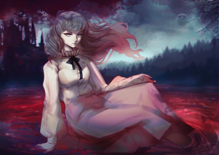 marina and rher (fear & hunger and 1 more) drawn by luo_qiangwei
