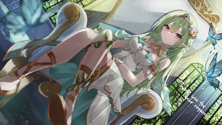 peony aeria (production kawaii) drawn by saiko_(saisaka)