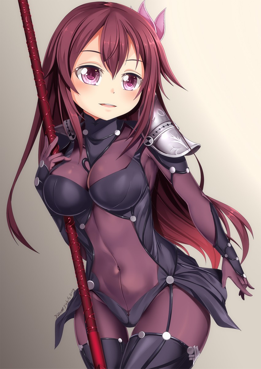scathach and kisaragi (kantai collection and 2 more) drawn by yasume_yukito