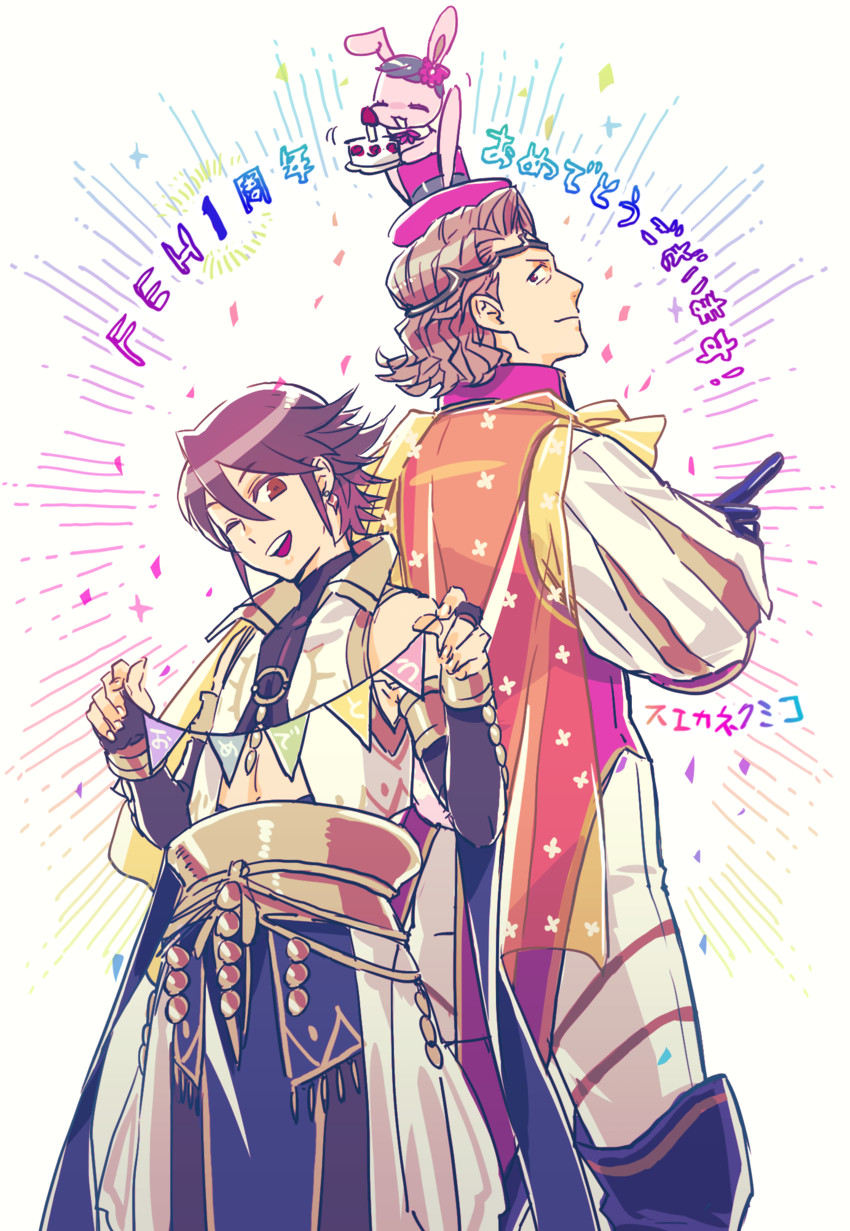 xander, inigo, and laslow (fire emblem and 2 more) drawn by suekane_kumiko