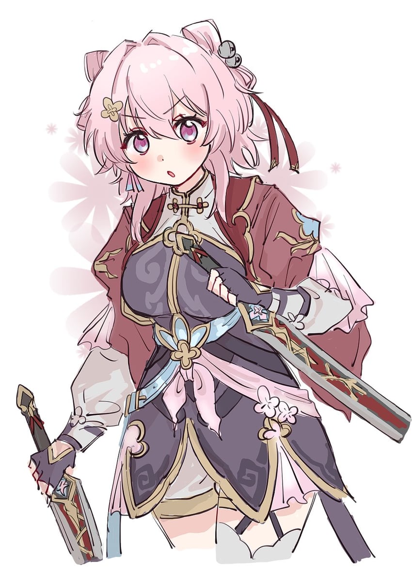 march 7th (honkai and 1 more) drawn by sa_(onksicya45)