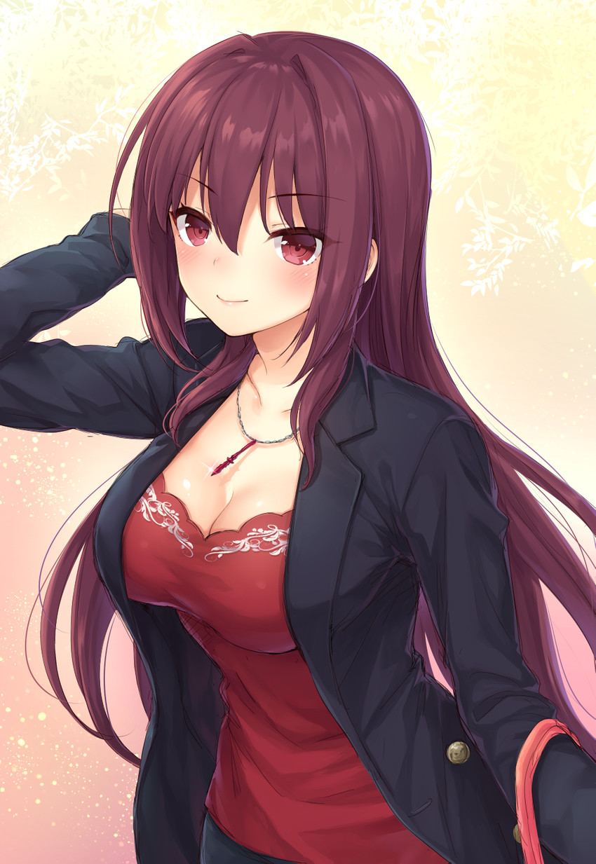 scathach (fate and 1 more) drawn by mashutarou_(neko_no_oyashiro)