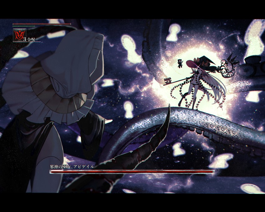 abigail williams and sessyoin kiara (fate and 7 more) drawn by albino_(a1b1n0623)