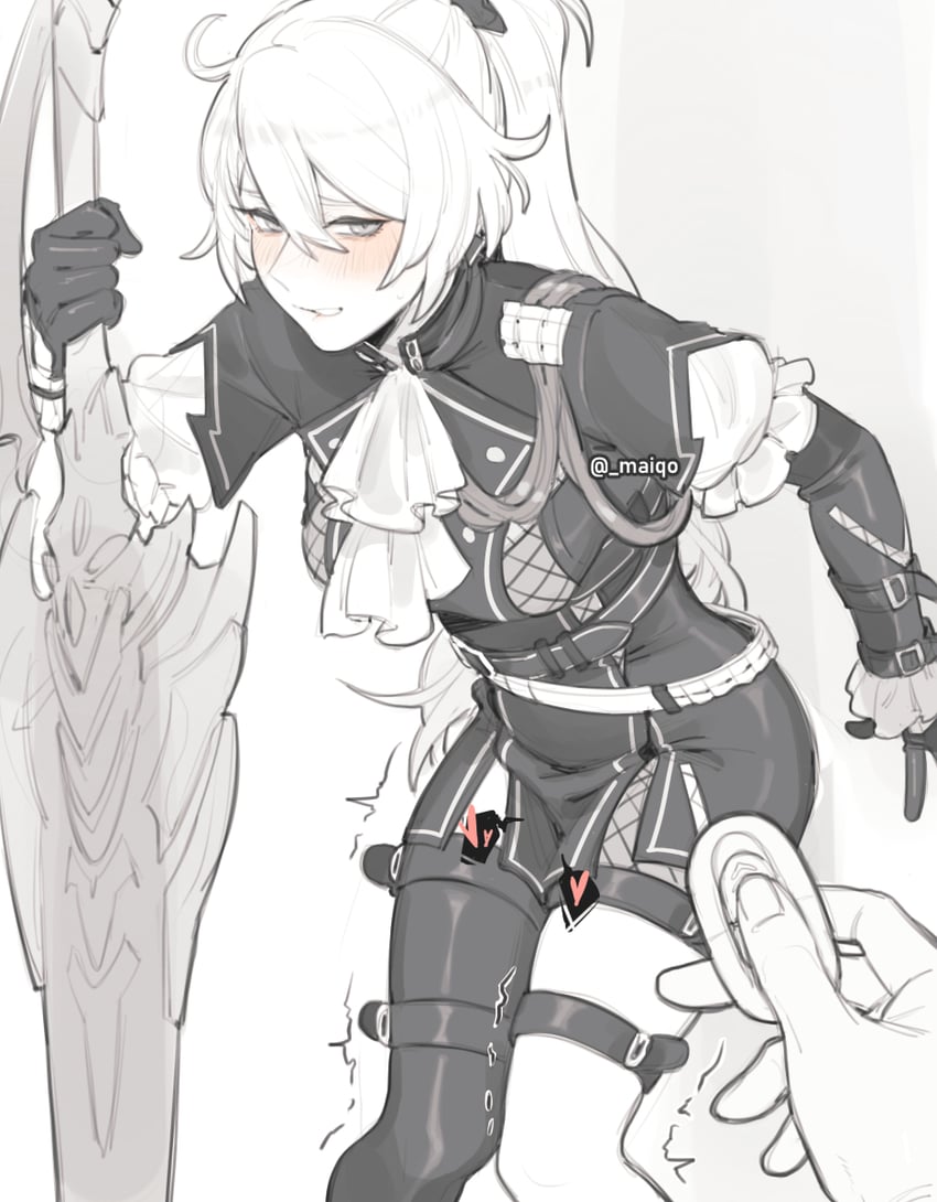 kiana kaslana (honkai and 2 more) drawn by maiqo