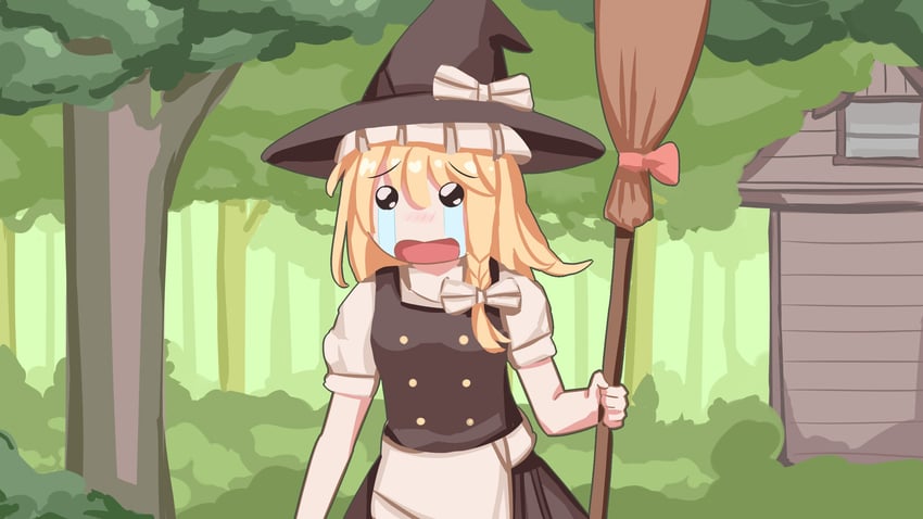 kirisame marisa (touhou and 1 more) drawn by vanilla_flan