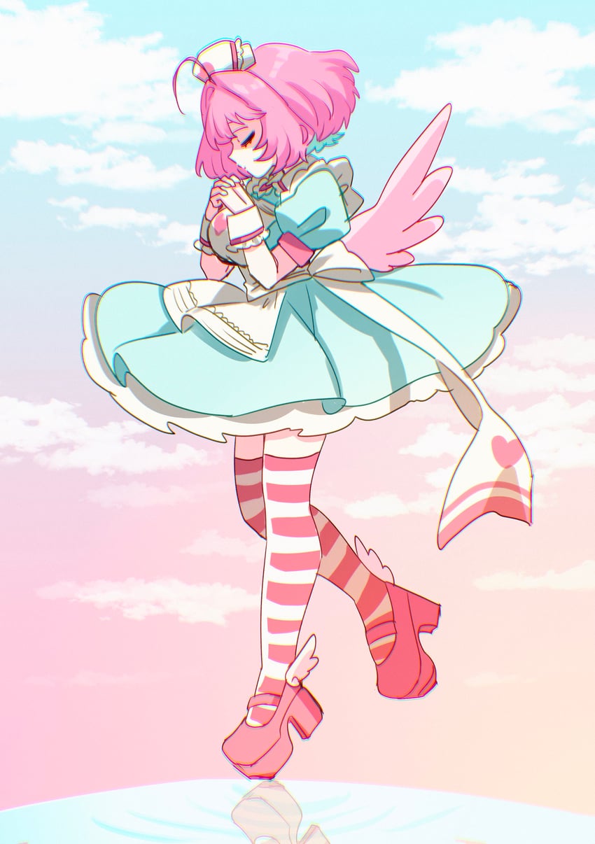 yumemi riamu (idolmaster and 3 more) drawn by sukoyaka_(100hituzi)