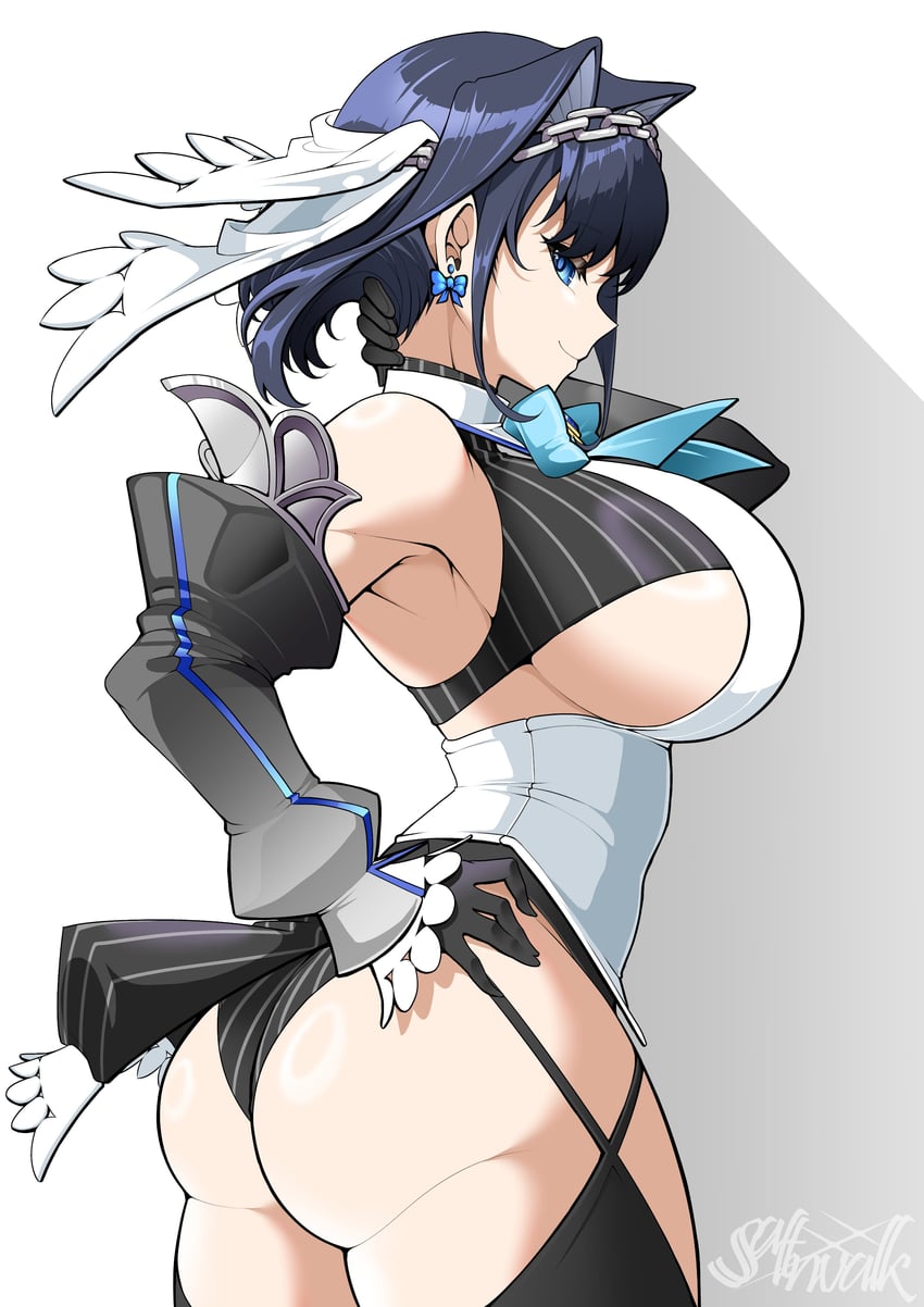 ouro kronii (hololive and 1 more) drawn by saltnvalk