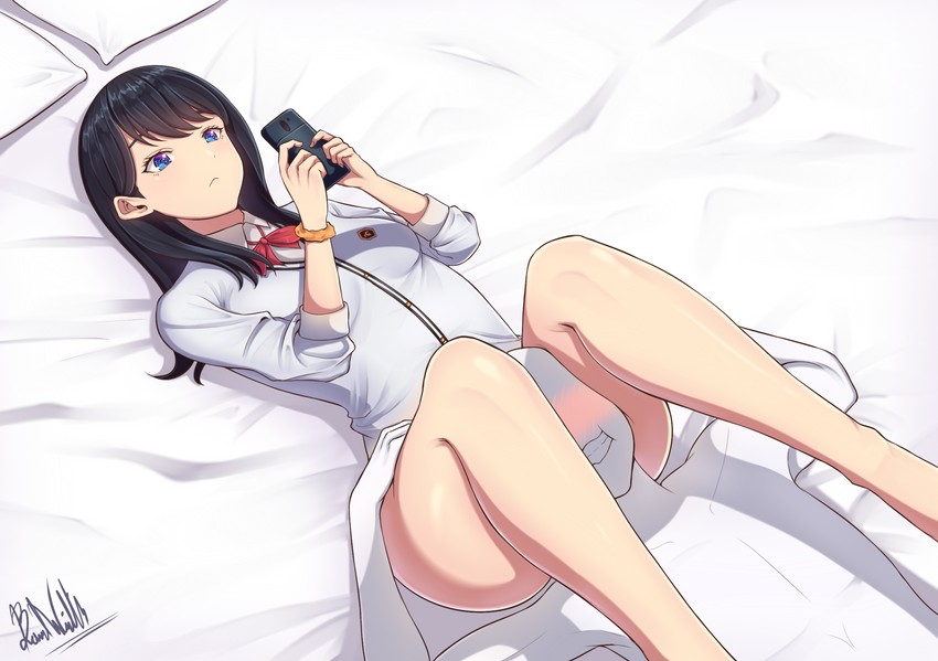 takarada rikka (gridman universe and 1 more) drawn by band-width