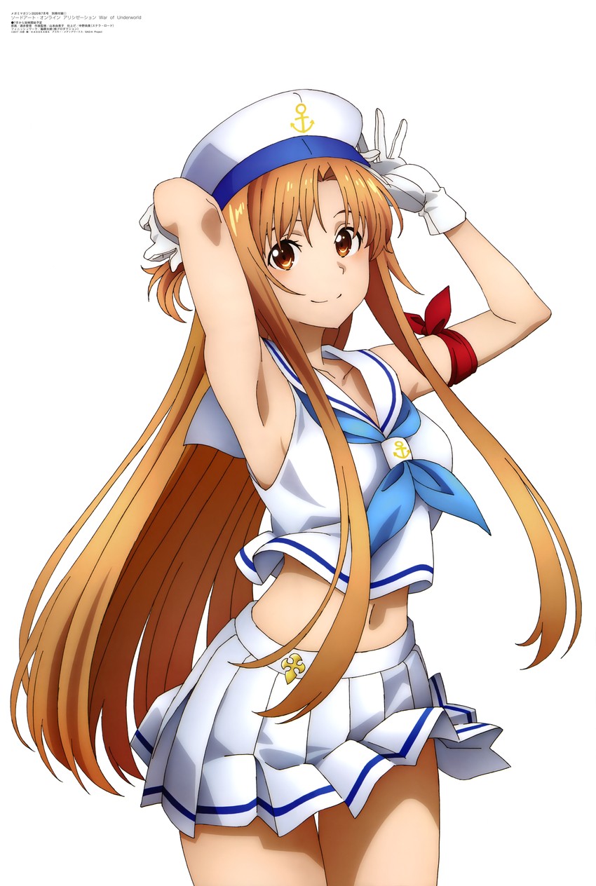 asuna (sword art online and 1 more) drawn by sakai_airi_(artist)