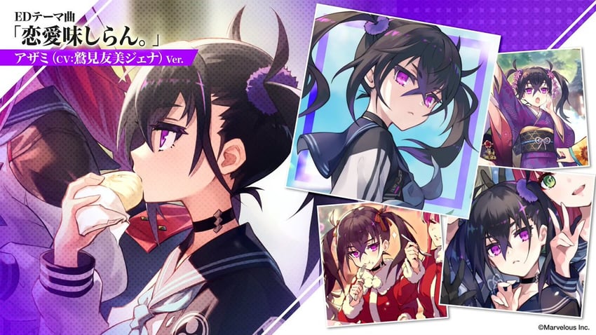 sazanka and azami (sakura ignoramus) drawn by ayappe_taicho and g-row