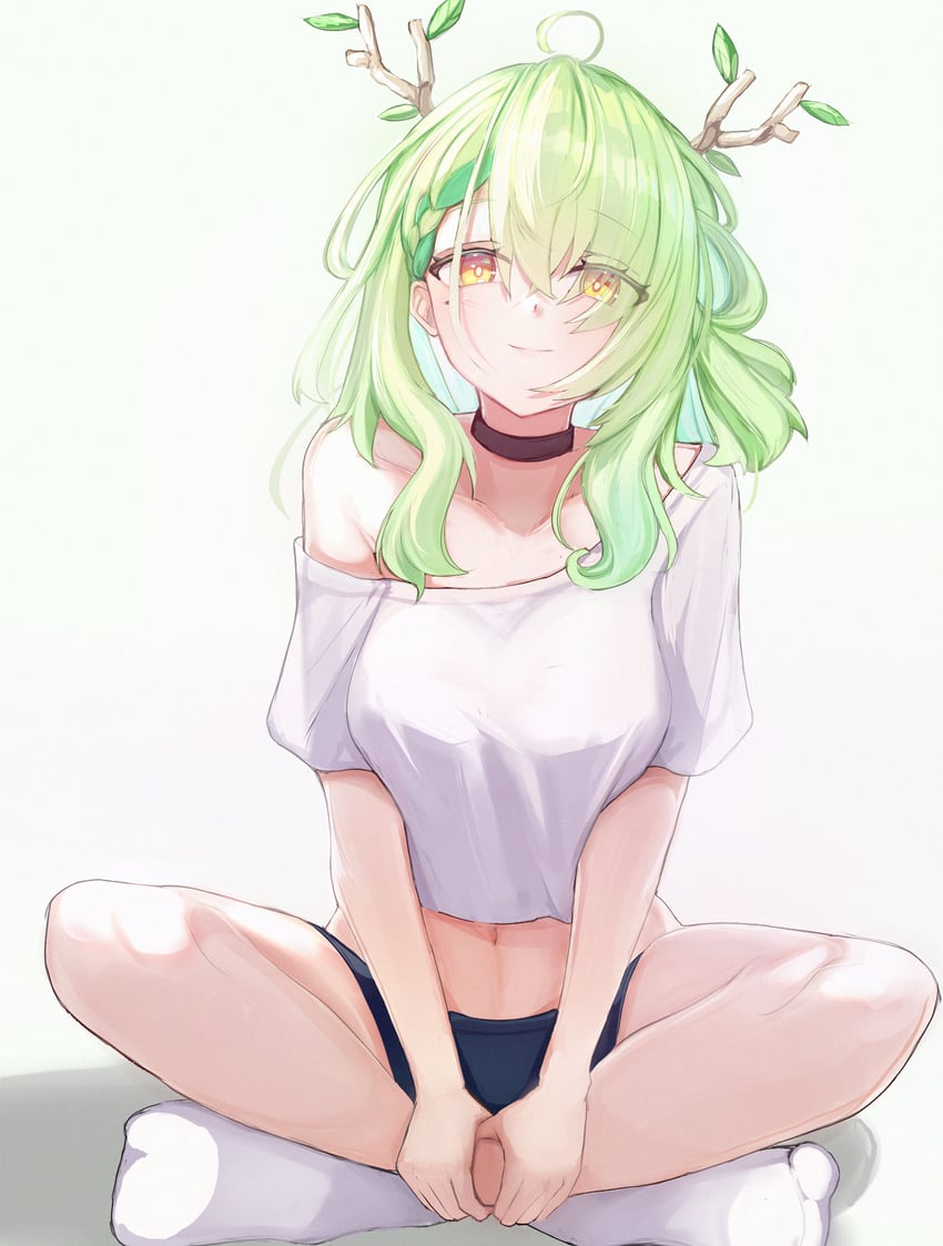 ceres fauna (hololive and 1 more) drawn by psypolo_d