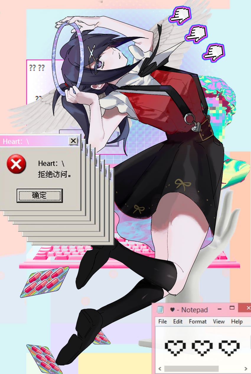 ame-chan (needy girl overdose and 4 more) drawn by woof_(16109374)