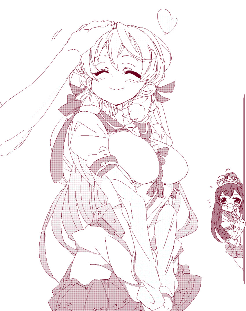 ooyodo, akashi, and fairy (kantai collection) drawn by kugimiya_atsuki