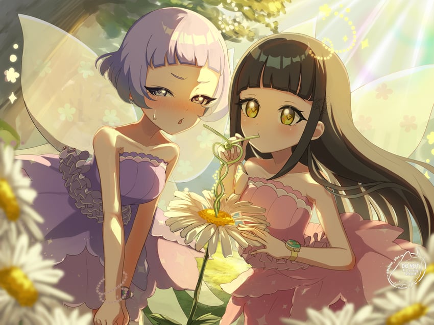 mamiya chii and suzukaze tsumugi (pretty series and 1 more) drawn by mainatsu