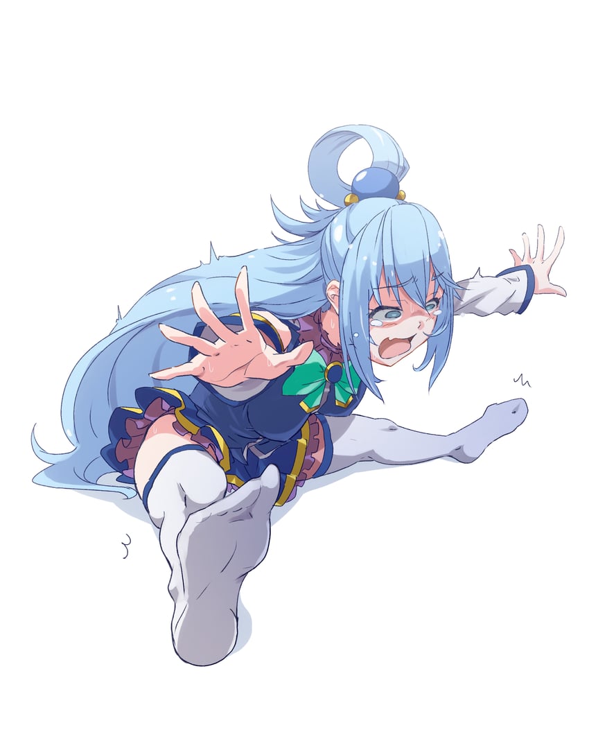 aqua (kono subarashii sekai ni shukufuku wo!) drawn by k2pudding