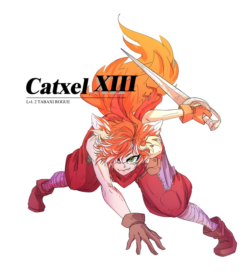 axel syrios and catxel xiii (holostars and 2 more) drawn by pkoi