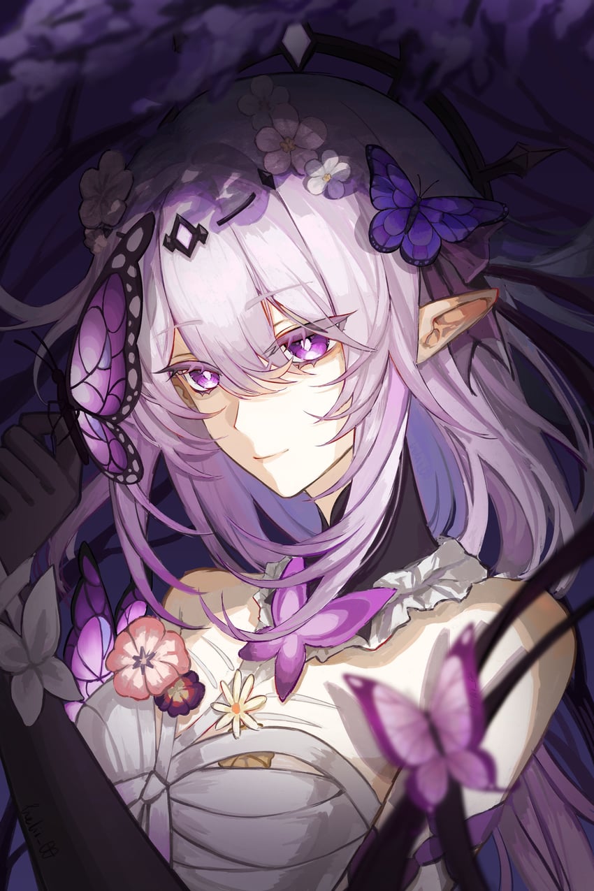 castorice (honkai and 1 more) drawn by helii_00