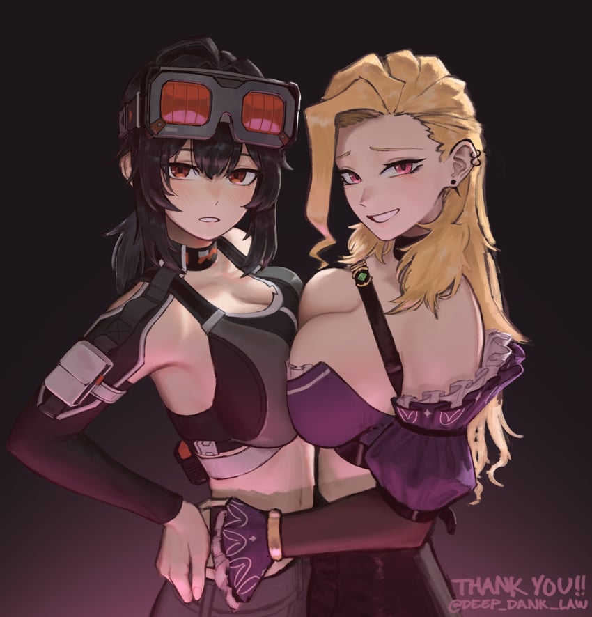 grace howard and cauli (original and 1 more) drawn by halfbakelim