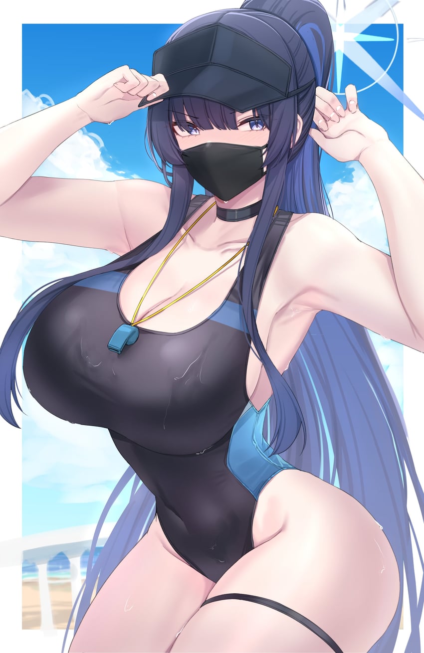 shiroko and saori (blue archive) drawn by ant_k