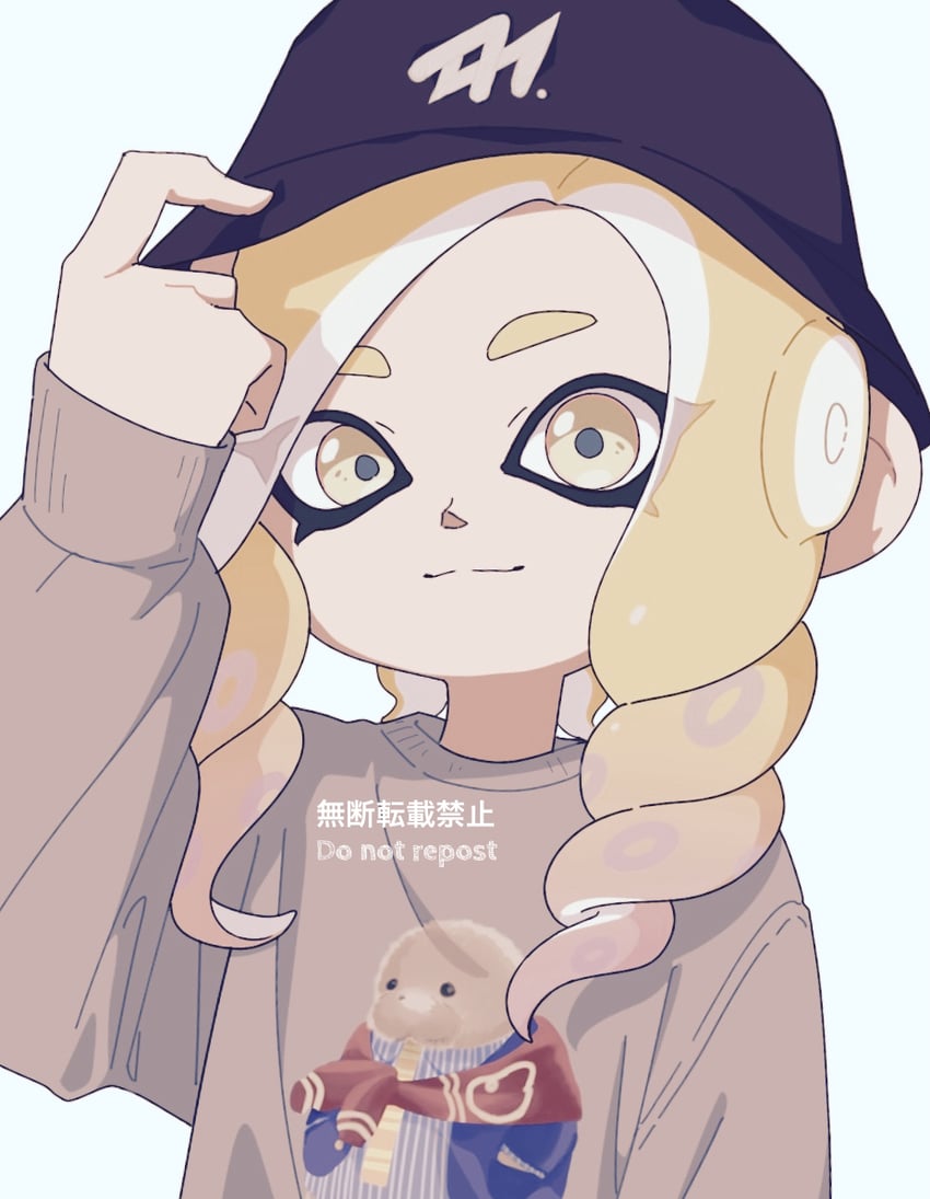 octoling player character and octoling girl (splatoon and 1 more) drawn by minato_yodaka