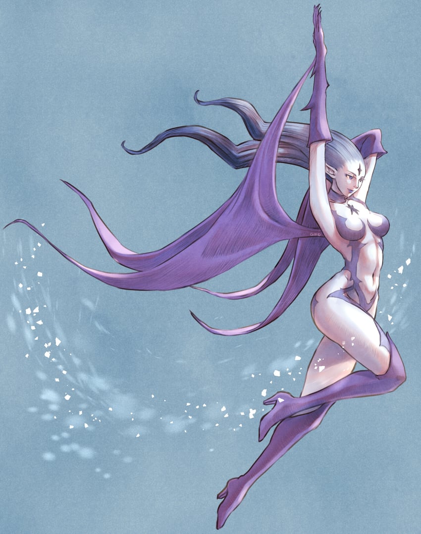 shiva (final fantasy and 1 more) drawn by cactus41747280