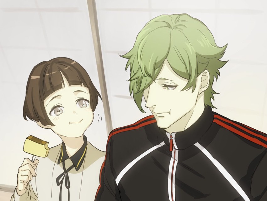 hirano toushirou and uguisumaru (touken ranbu and 1 more) drawn by yukiyago