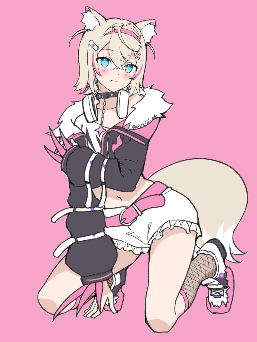 mococo abyssgard (hololive and 1 more) drawn by ishida_aya