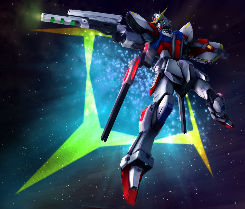 star build strike gundam (gundam and 1 more) drawn by nanjin