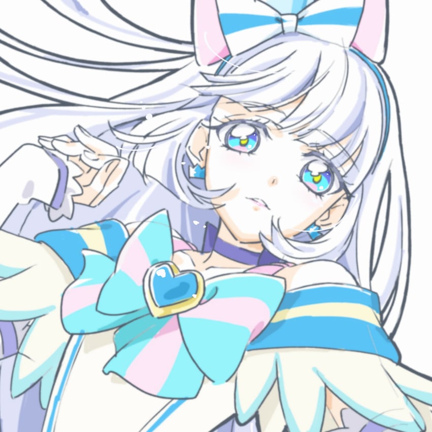 nekoyashiki yuki and cure nyammy (precure and 1 more) drawn by sugimoto_miho
