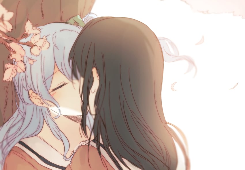 okusawa misaki and matsubara kanon (bang dream!) drawn by opi