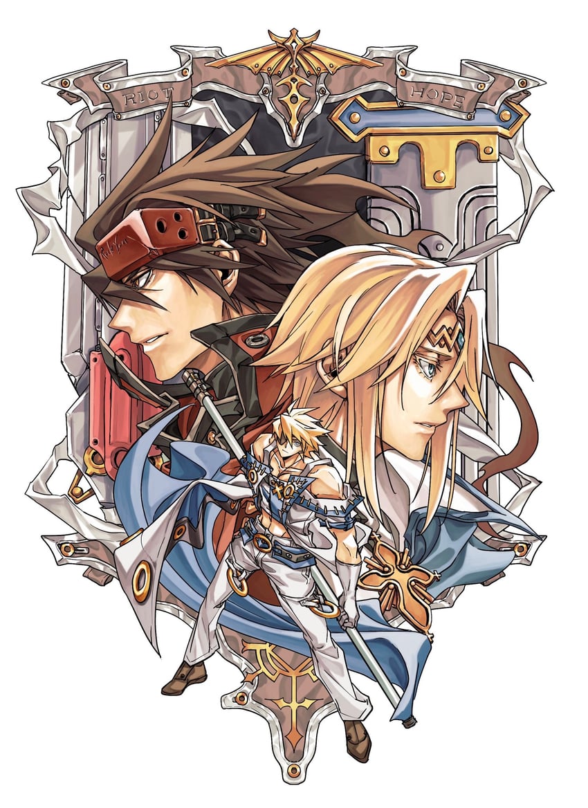sol badguy, ky kiske, and sin kiske (guilty gear and 1 more) drawn by dong_hole