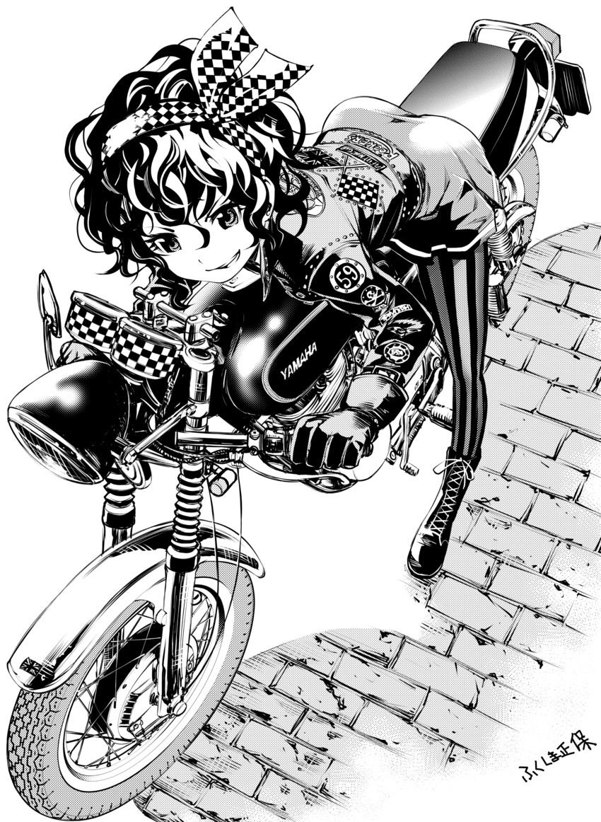 amano onsa (yamaha and 1 more) drawn by fukushima_masayasu