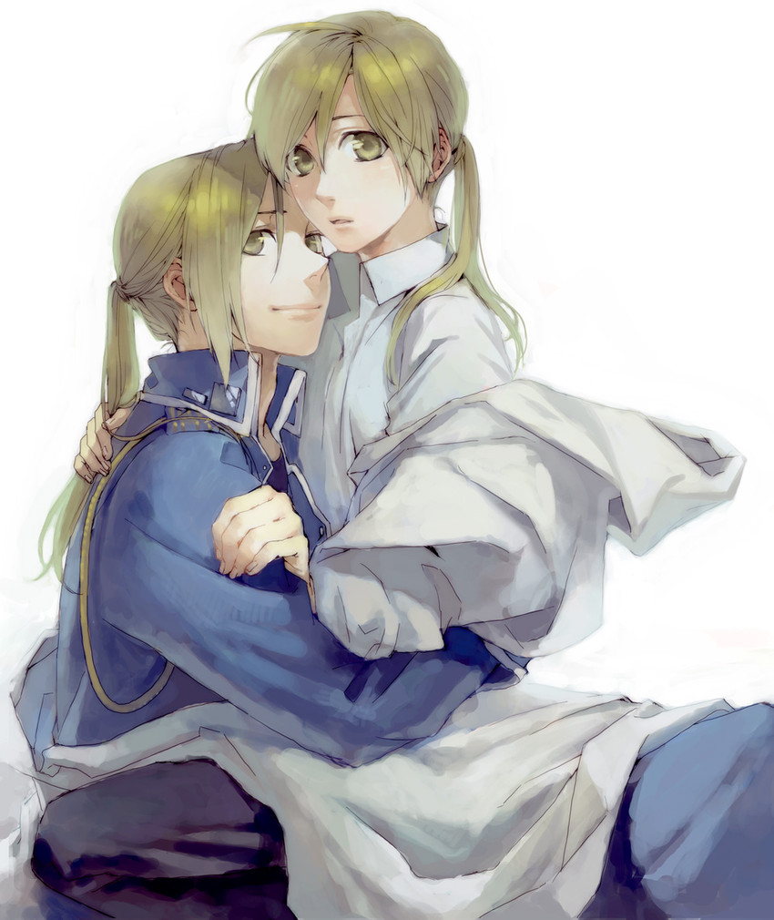 edward elric and alphonse elric (fullmetal alchemist) drawn by naoko_(naonocoto)