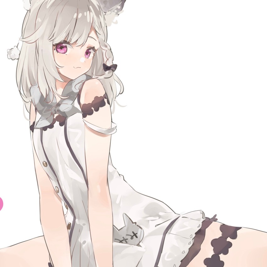 shiromiya mimi (nanashi inc. and 1 more) drawn by rippootai