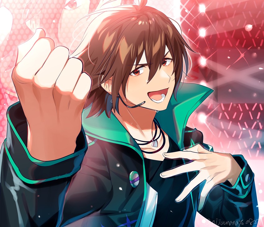 amagase touma (idolmaster and 2 more) drawn by ninahachi