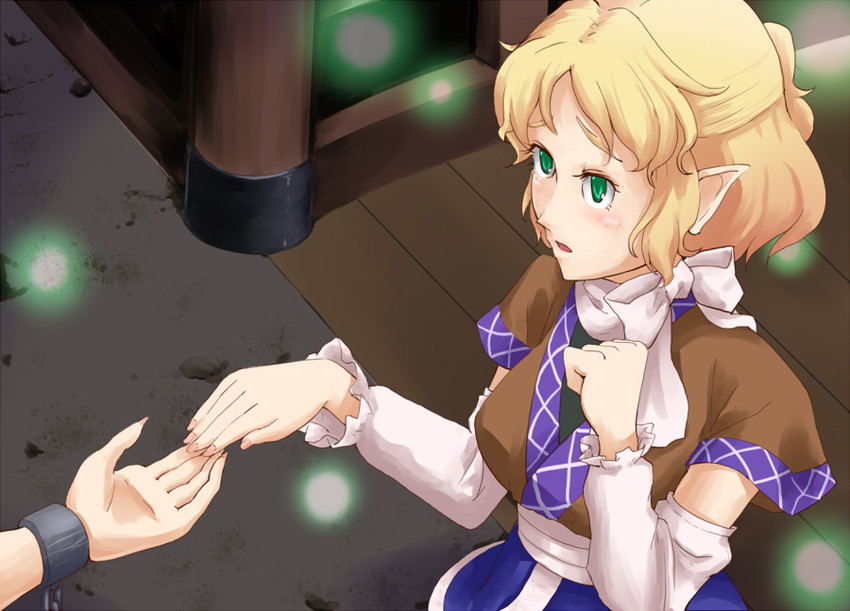 mizuhashi parsee and hoshiguma yuugi (touhou) drawn by kirisaki_akihito