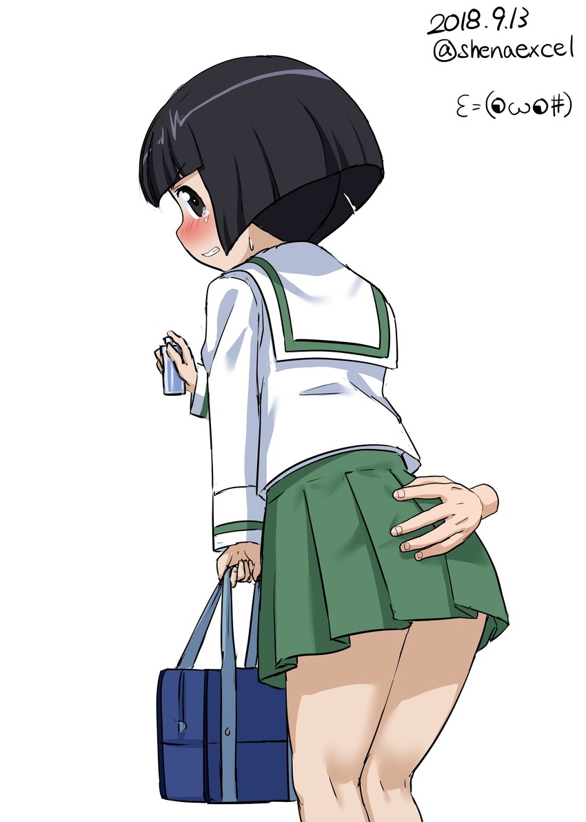 sono midoriko (girls und panzer) drawn by shiina_excel