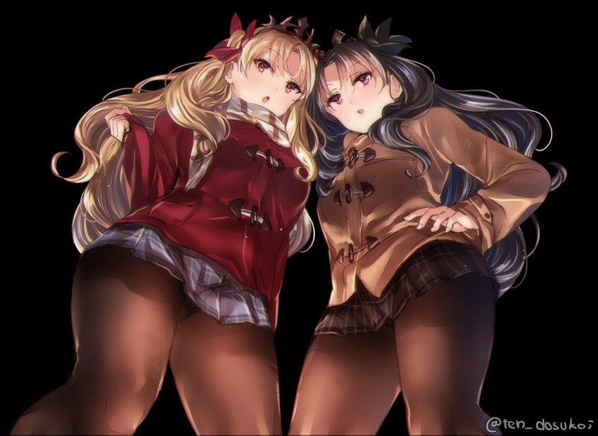 ereshkigal and ishtar (fate and 1 more) drawn by juurouta