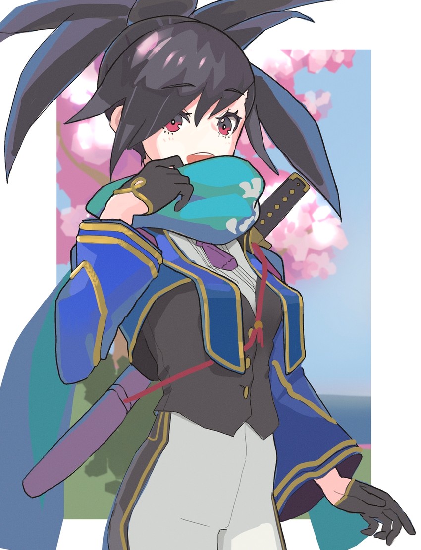 hiei shana (sakura taisen and 1 more) drawn by kunikuni_(kunihiro2005)