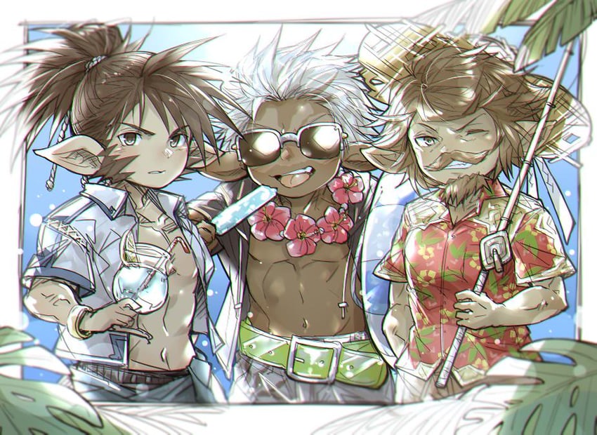 sevilbarra, yodarha, and skull (granblue fantasy) drawn by iha_tobu