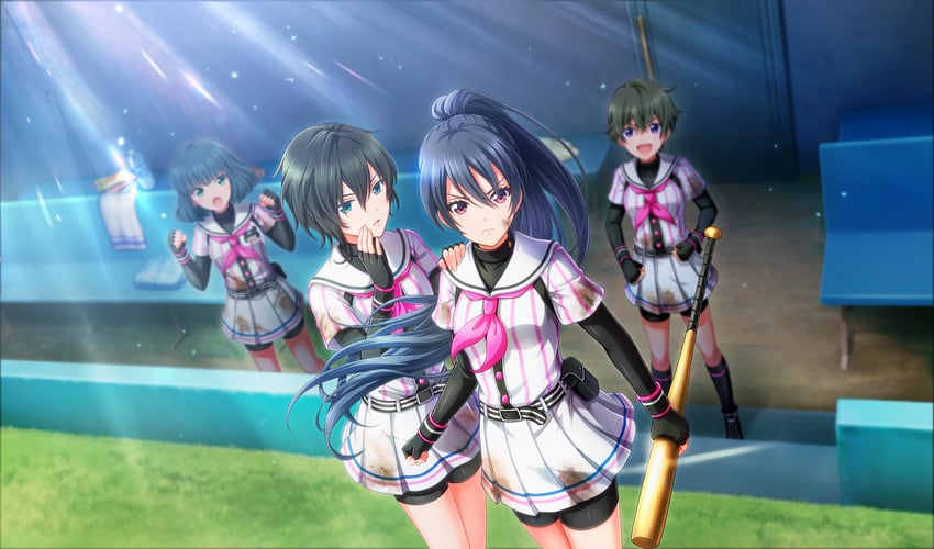 shinonome ryo, tsukumo kana, suzuki waka, and taketomi aya (cinderella series and 1 more)