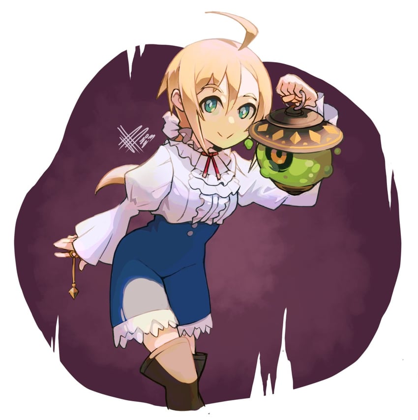 eureka de soleil and lanterne de fantasmagorie (galleria no chika meikyuu to majo no ryodan) drawn by mateus_upd