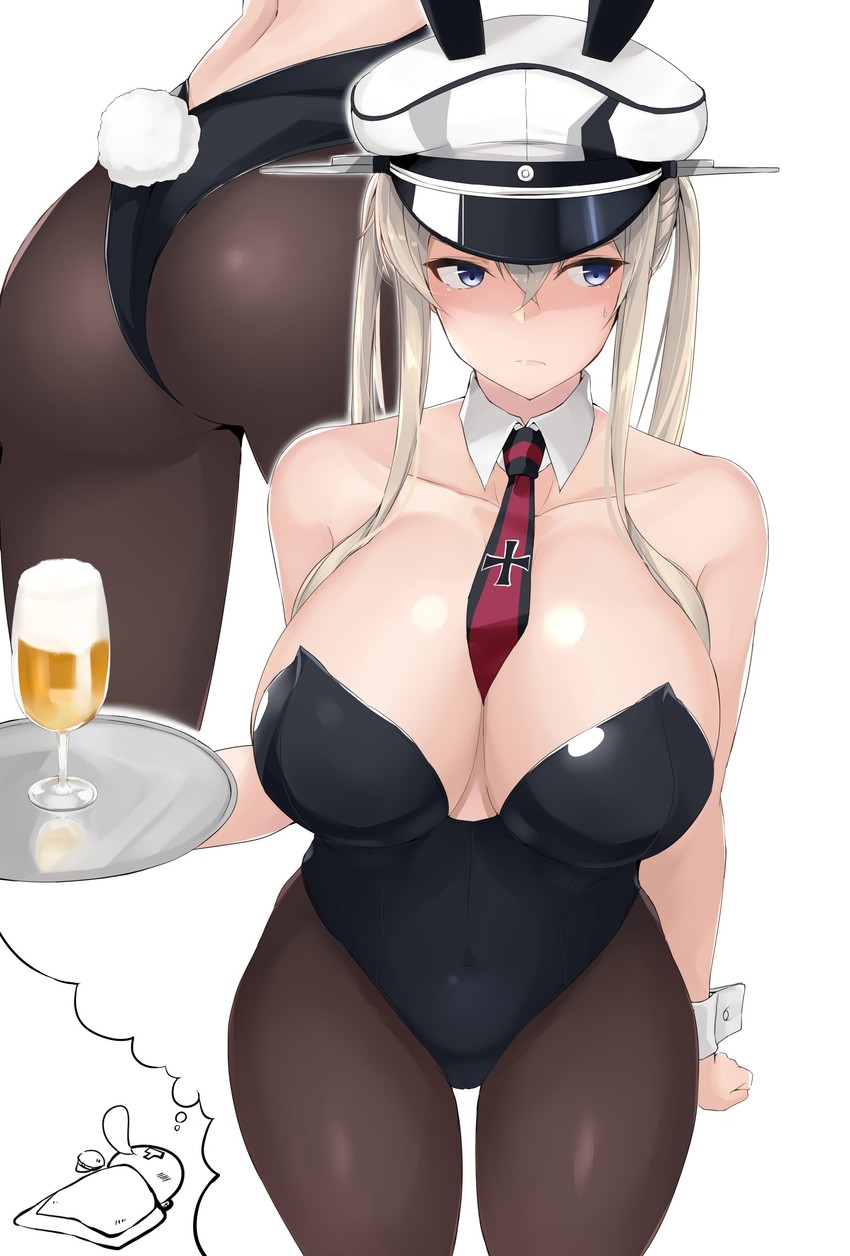 admiral and graf zeppelin (kantai collection) drawn by maruyaa_(malya1006)
