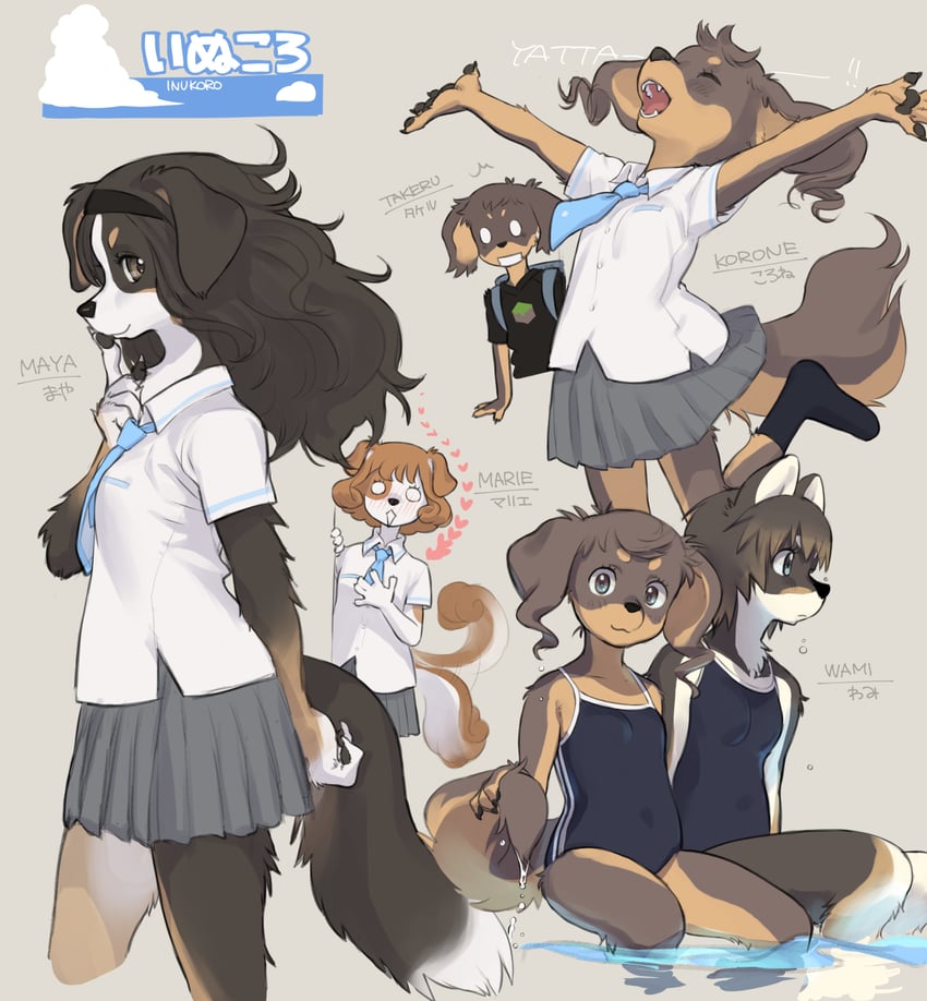 original and 1 more drawn by kikurage_(crayon_arts)