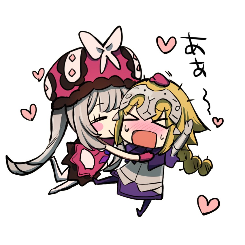 jeanne d'arc and marie antoinette (fate and 2 more) drawn by no-kan