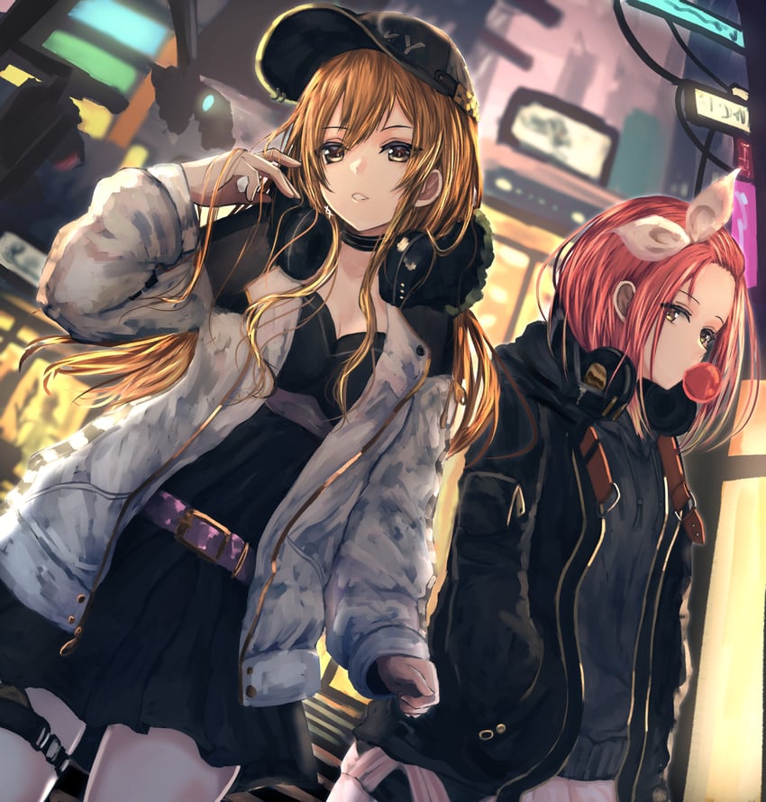 yamate kyouko and inuyose shinobu (d4dj) drawn by sei_(saya_sea)